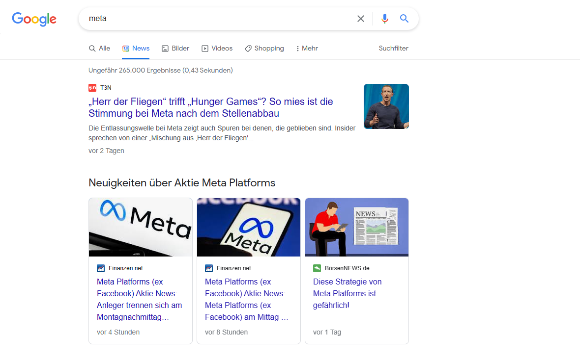 Google News Deutschland 1