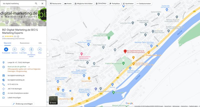 Google Maps BIZ