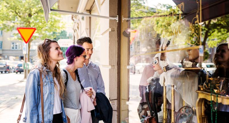 Website wie Schaufenster Website wie Schaufenster