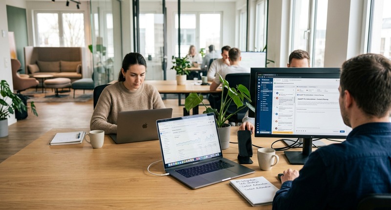 ChatGPT für Unternehmen – Beispiel aus dem Arbeitsalltag ChatGPT im Unternehmen: Praxisbeispiele und Anwendungsfälle