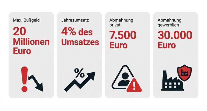 DSGVO und Newsletter: So versendest du E-Mails rechtssicher 1 Bußgelder bis 20 Mio. € bei DSGVO-Verstößen