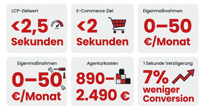 Website Ladezeit optimieren: So wird deine Seite blitzschnell 1 Ladezeit: 1 Sekunde = 7% weniger Conversion