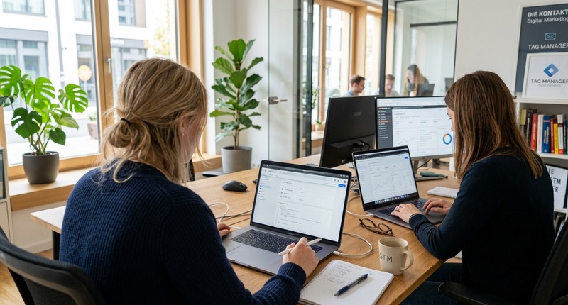 Google Tag Manager einrichten – Beispielansicht Google Tag Manager Oberfläche Beispiel