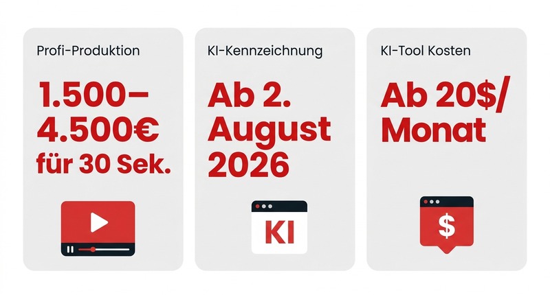 Kurzvideos erstellen: So produzierst du Reels, Shorts und TikToks, die viral gehen 1 Kosten für Kurzvideos: 1.500–4.500€