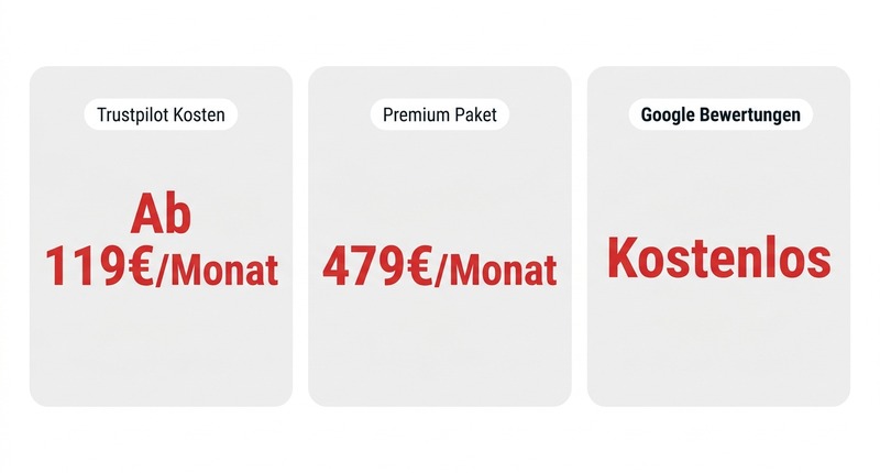 Online Bewertungen sammeln: So bekommst du systematisch 5-Sterne-Rezensionen 1 Trustpilot: Ab 119€/Monat