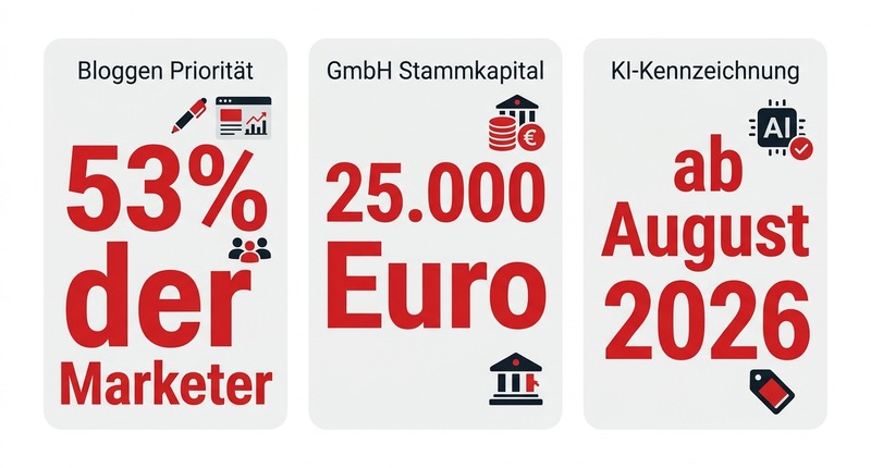 Firmenblog schreiben: So erstellst du Blogartikel, die ranken und verkaufen 1 53% der Marketer: Bloggen als Top-Priorität