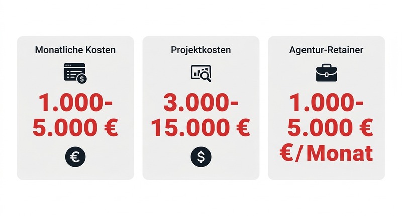 Search Everywhere Optimization: Warum Google allein nicht mehr reicht 1 SEvO-Kosten: 1.000-5.000€ monatlich